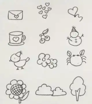 一些简笔画素材