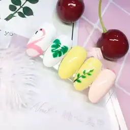ins风美甲,干净又好看
