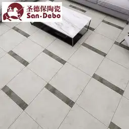 圣德保水泥砖600x600仿古砖瓷砖现代工业风灰色地砖客厅地
