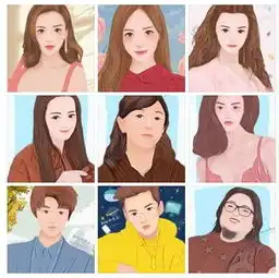美图秀秀ai让你的自拍像插画一样美