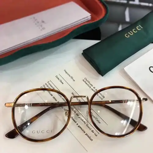 gucci古驰金属复古圆框眼镜,打造你的文艺腔调