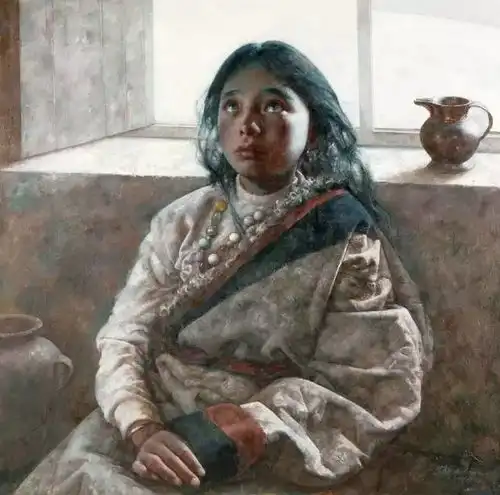 艾轩一幅画卖2072万,他的画,看一次,感叹一次,触动心弦的画作