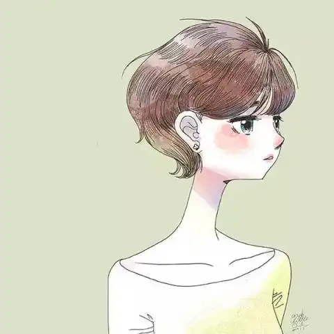 彩铅也能画出清新的小插画