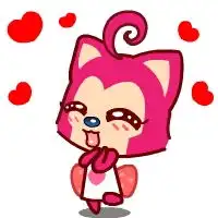 阿狸可爱头像大放送iloveyou