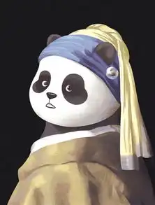 当熊猫滚滚遇上中外名画