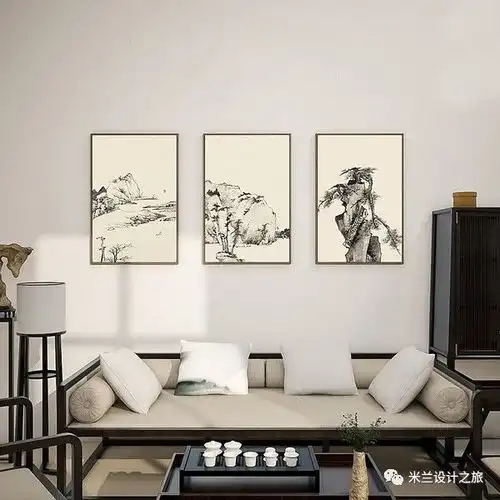 禅意新中式挂画,也可以美几千年