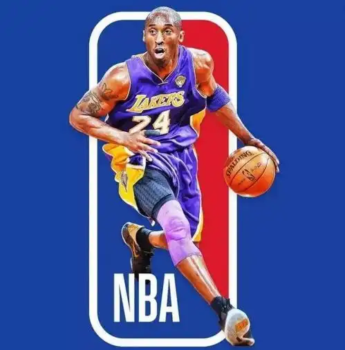 组图詹皇库里领衔nba新版logo图,哪一张最适合作为新logo