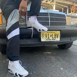 未发售服饰airjordan14supremexnike联名潮人穿搭示范