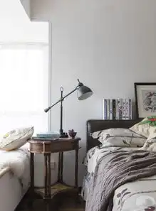简约清爽文艺美式风格两居装潢装修