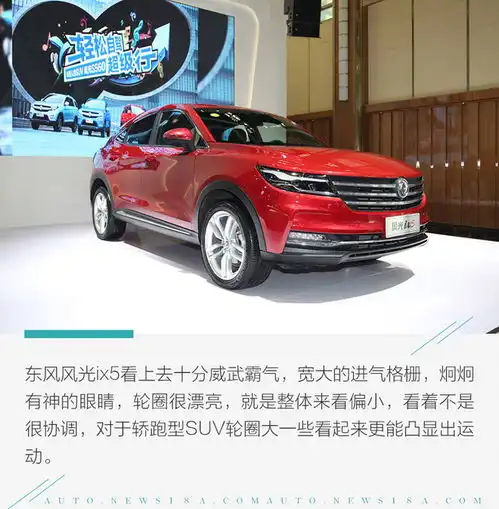 年轻化运动范成都车展实拍东风风光ix5