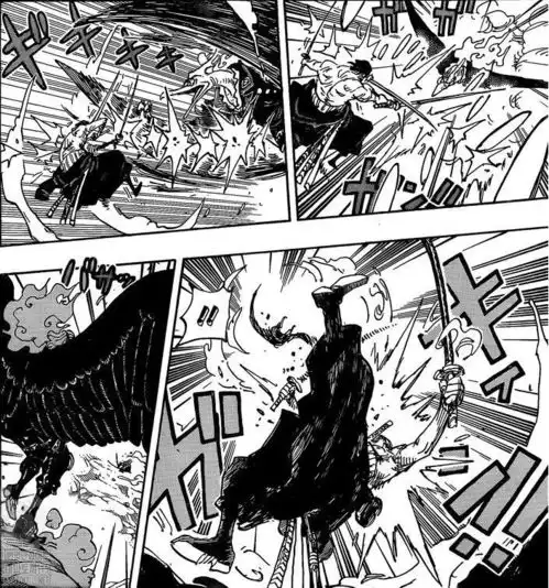 海贼王1035话漫画分析索隆vs烬