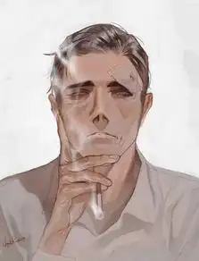 绘画插画比起小鲜肉,帅大叔更有魅力想画好大叔需要注意这几点