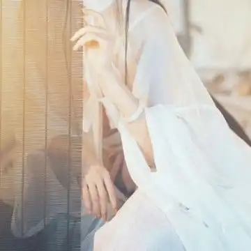 白衣唯美古风女生头像女生唯美淡雅部位手指古风头像