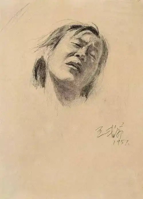 素描大师为了画一幅大型作品竟画了这么多手稿
