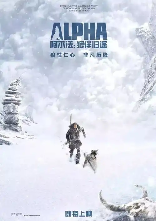 史诗冒险巨制阿尔法狼伴归途9.7上映,美轮美奂的史前奇景堪比少年派的奇幻漂流