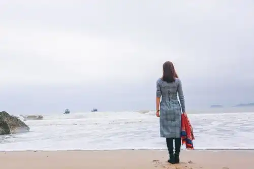 那一片海,冬日里的清新