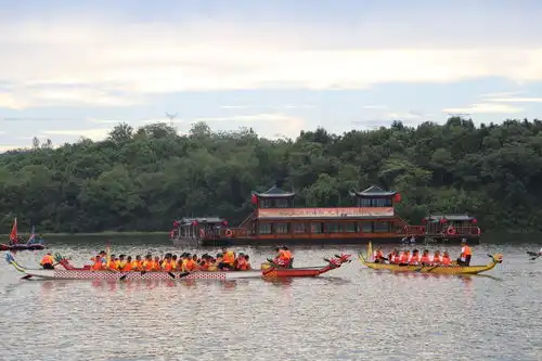 第一届全国全民健身大赛华东区龙舟赛暨2024中国皖美山水龙舟赛铜陵大通古镇站圆满举行