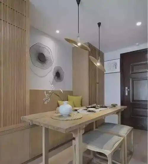 一进门是餐厅,要怎么设计如今聪明人这样装,太漂亮实用