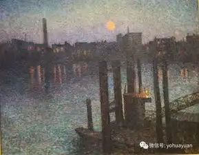 油画风景欣赏马西米兰卢斯